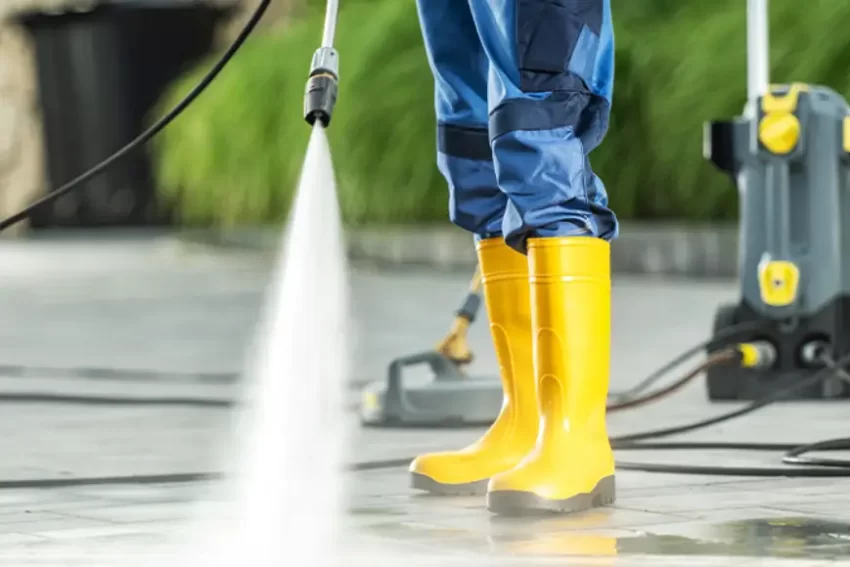 High-Pressure Washing